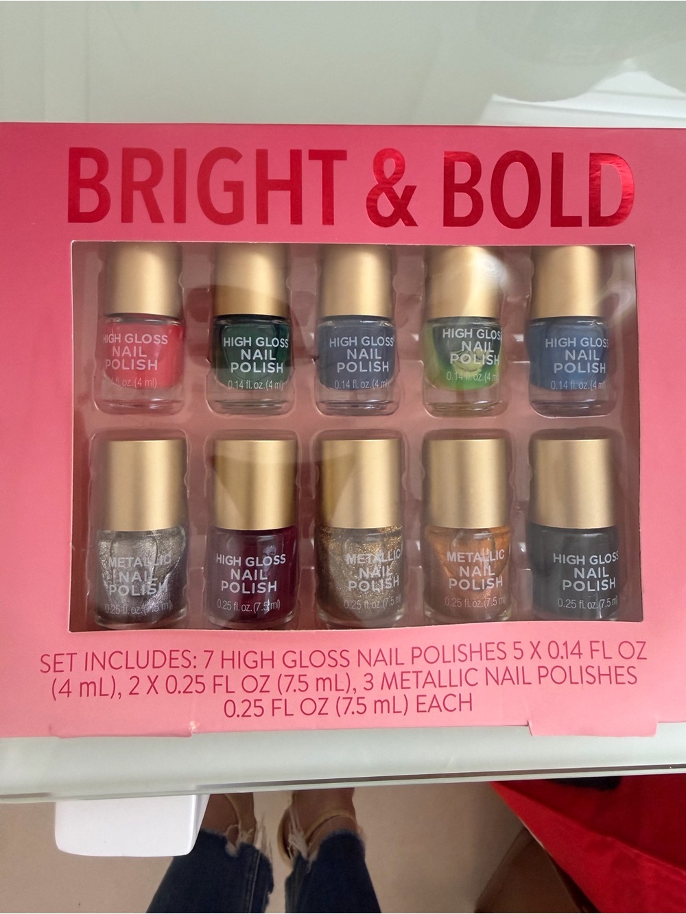 High Gloss Nail Polish Set - Assorted Colors